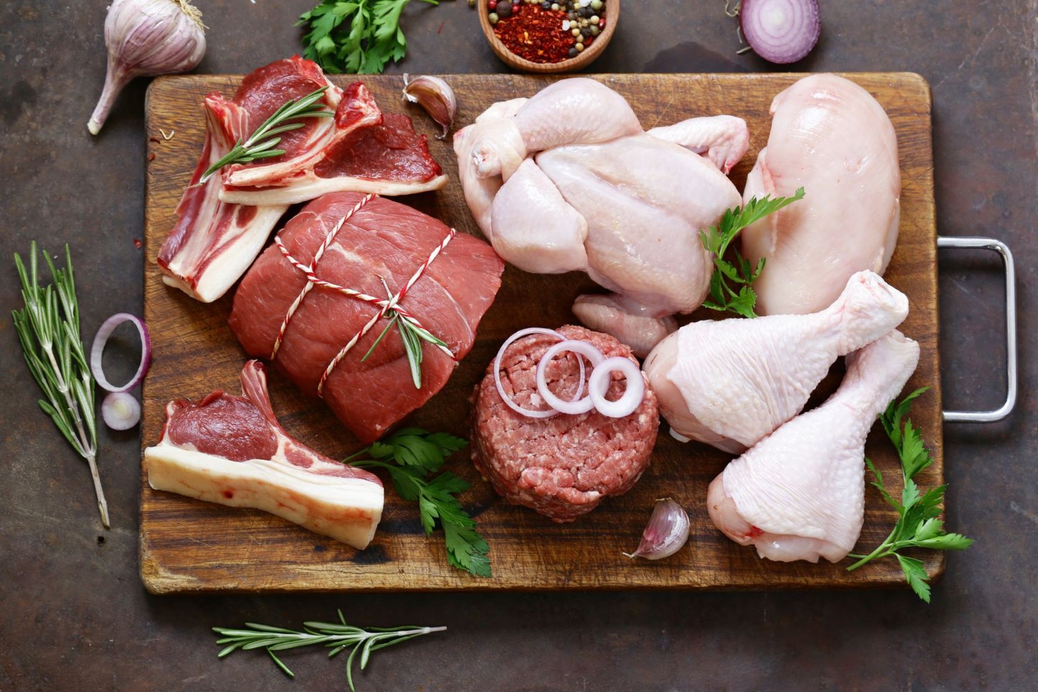 Meat, Fish, Chicken & Poultry